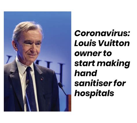 lv making sanitizer|Coronavirus: Louis Vuitton owner to start making hand sanitiser.